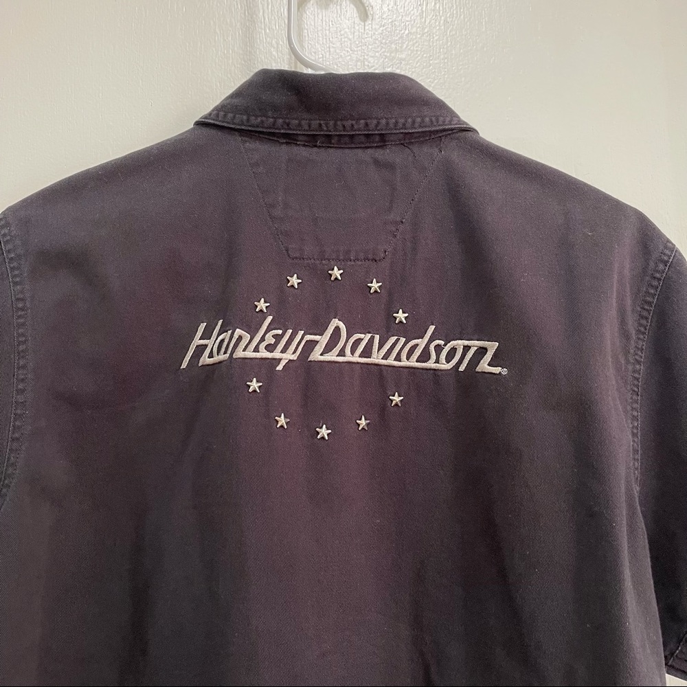 Harley Davidson Large Button down - Picture 5 of 7